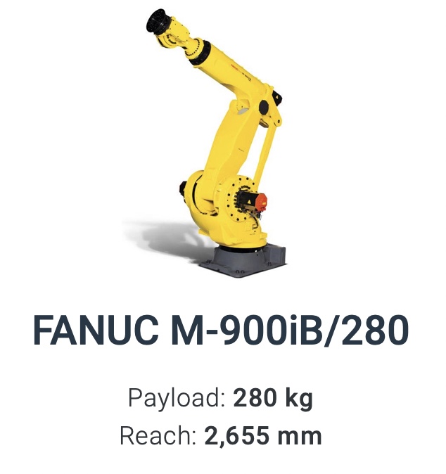 Fanuc M-900iB/280 Data Sheet M-Series  