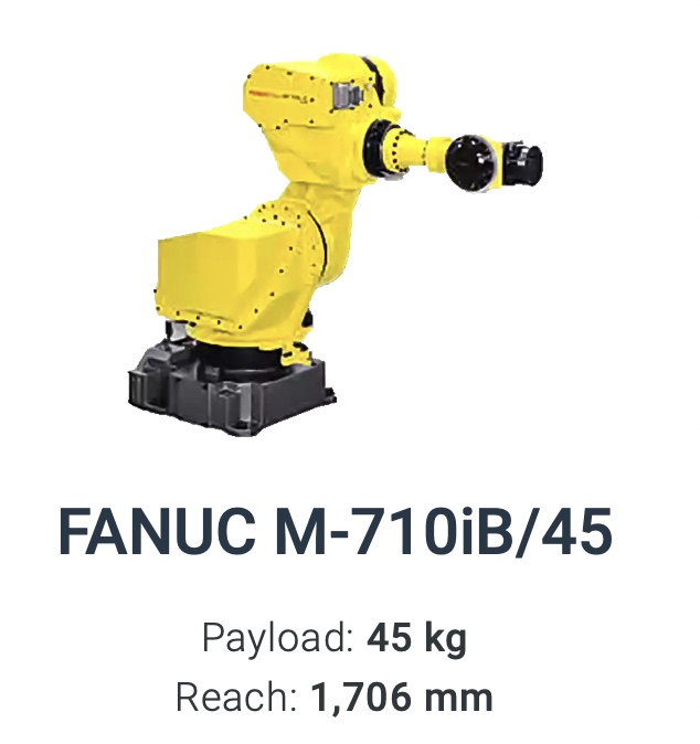 Fanuc M710iB/45 Data Sheet