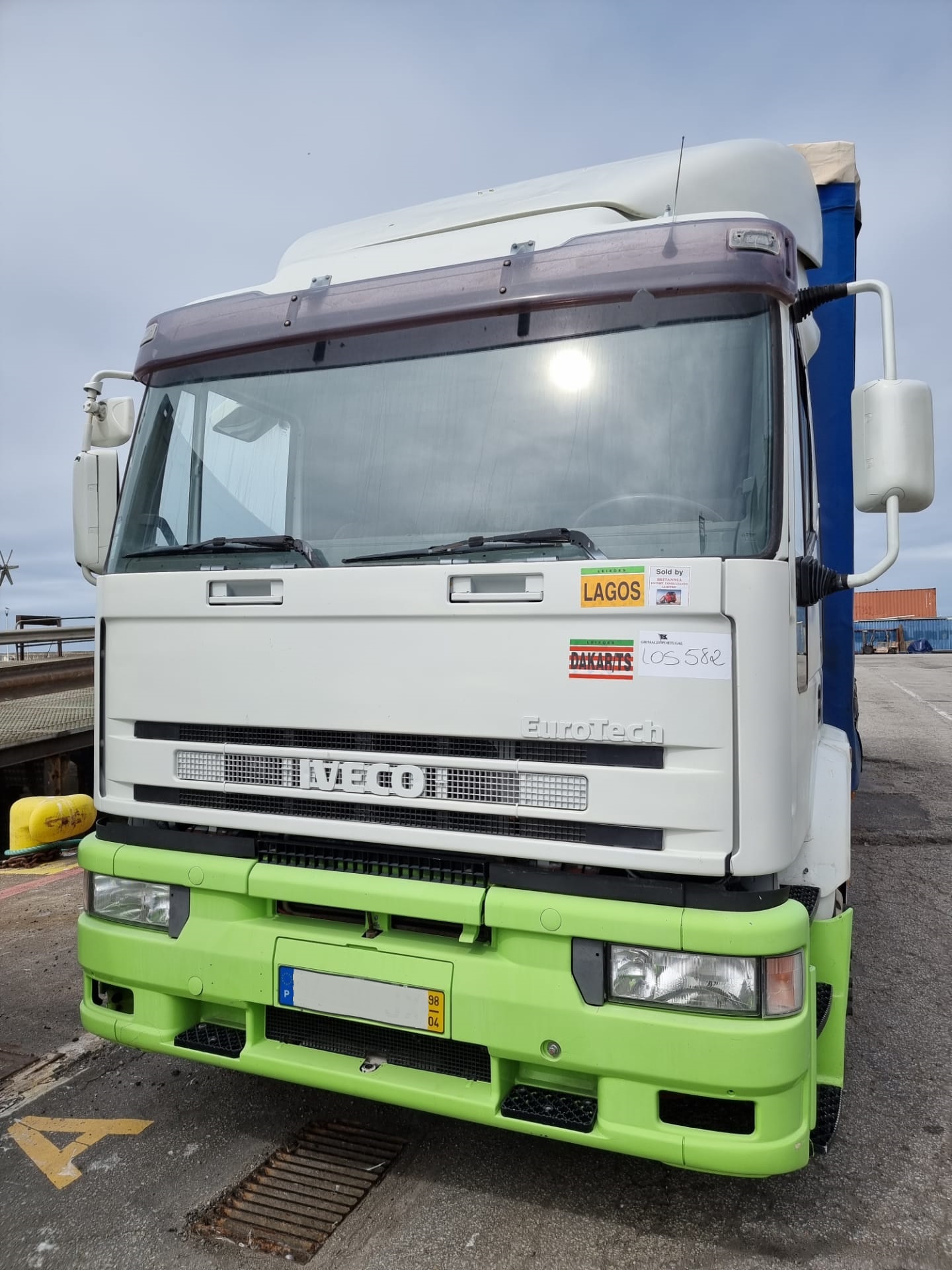 Grimaldi Shipping from Portugal to Lagos - Nigeria.