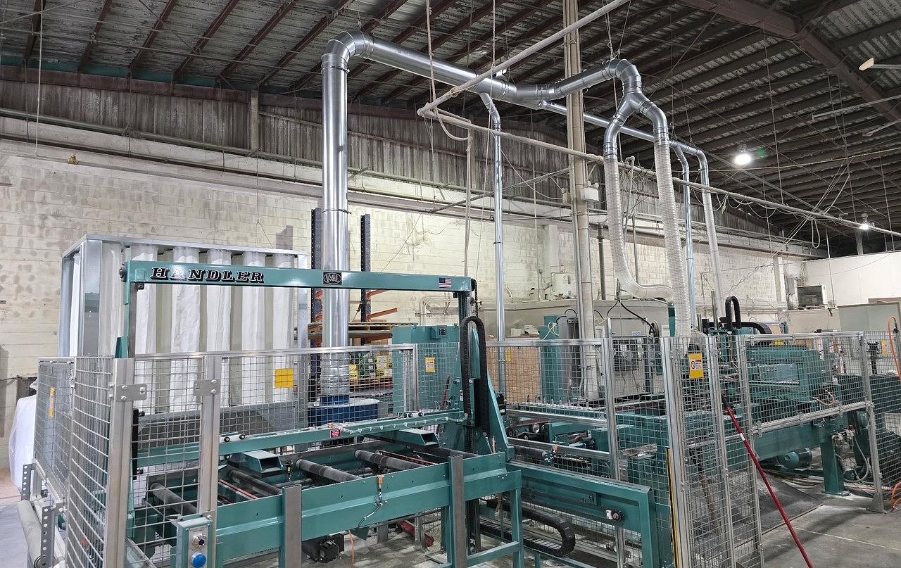 Dust collection installation