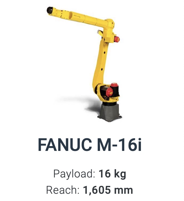Fanuc M-16i Data Sheet