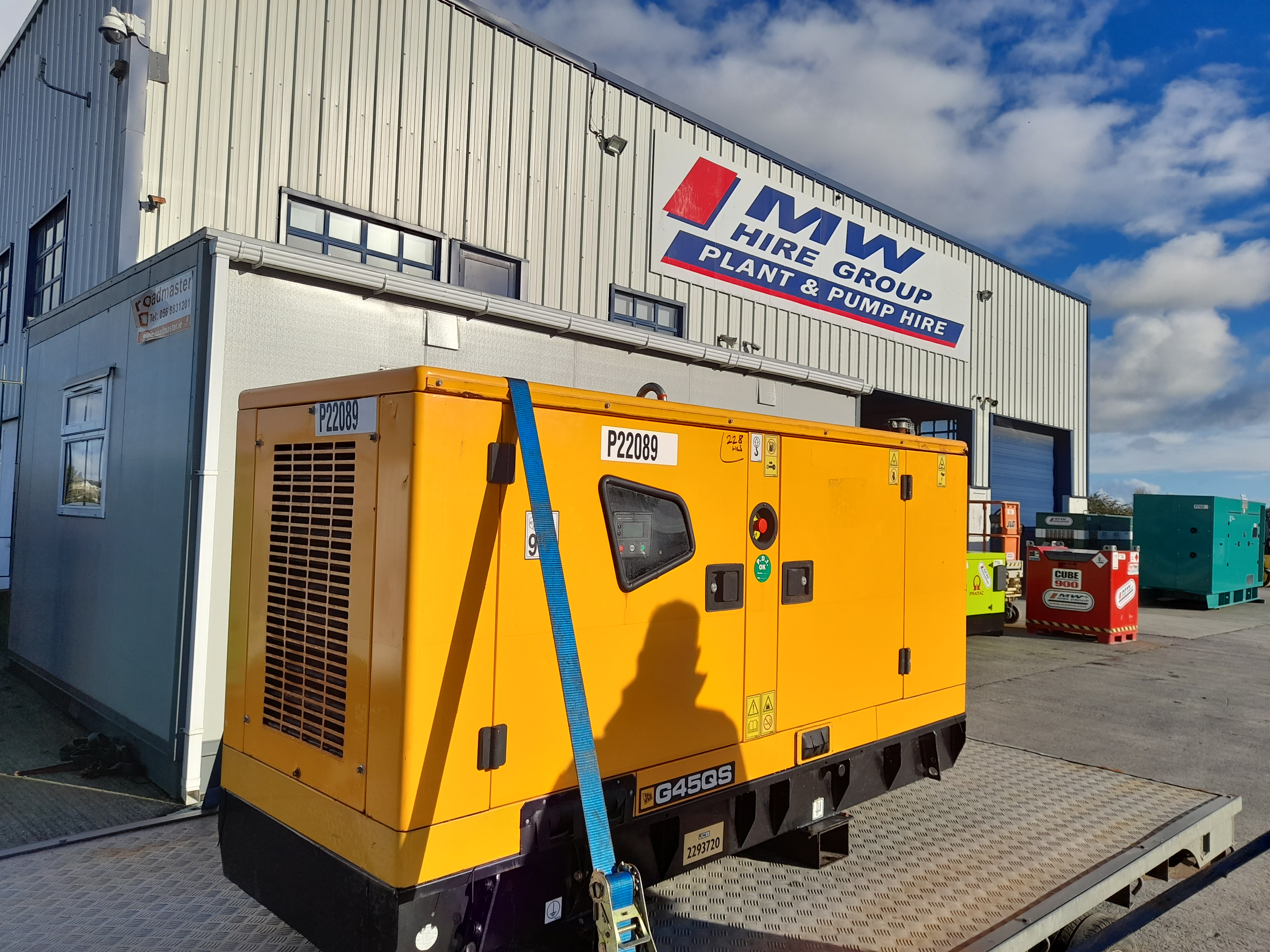 Used JCB G45QS Generator SOLD.... Customer Collecting