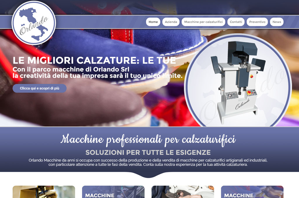 Resta connesso con Orlando Macchine