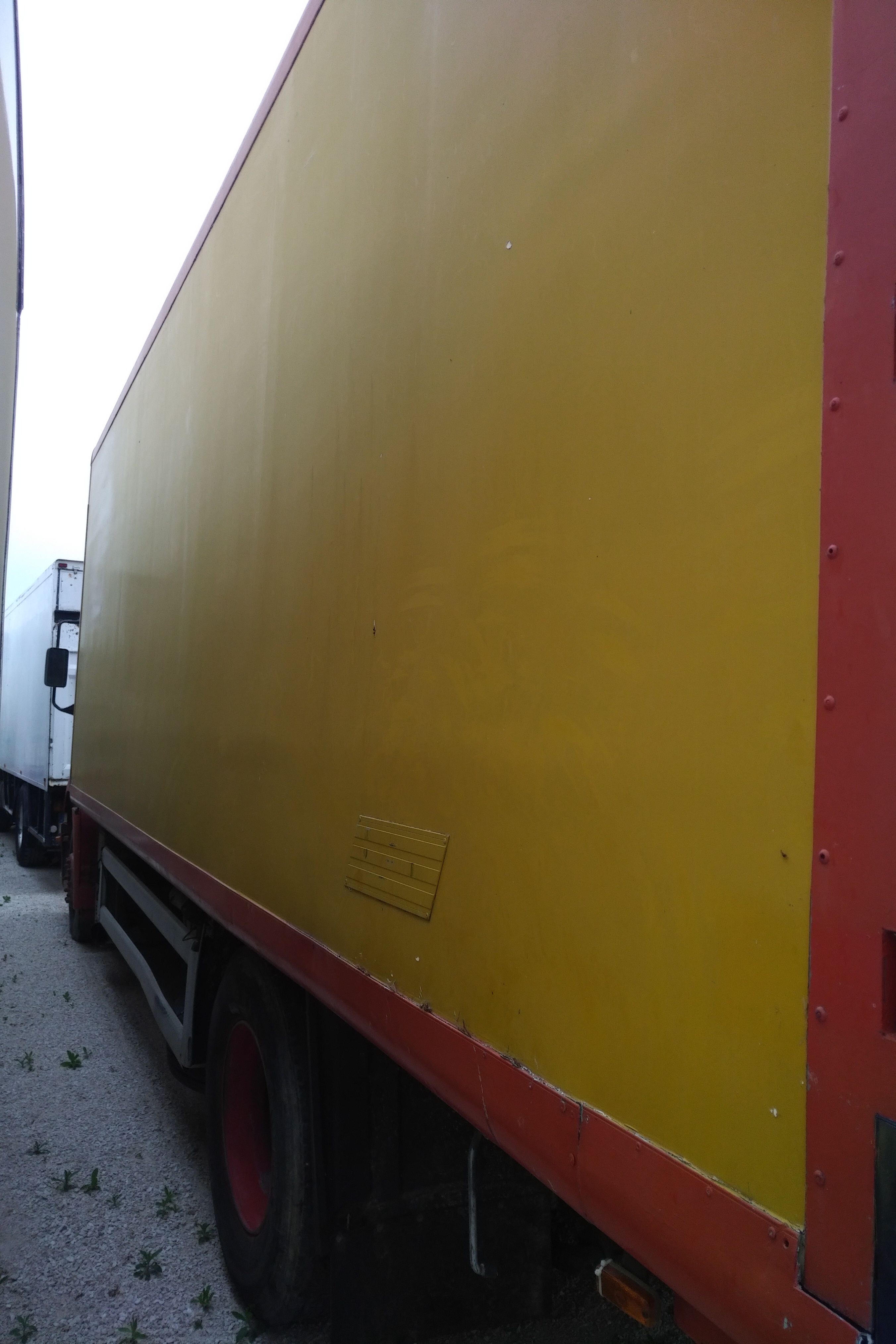 Left hand drive Iveco Eurotech 190E27 R box lorry sold to Lagos - Nigeria.