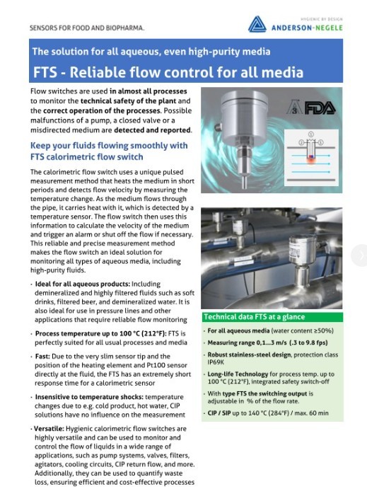 Anderson-Negele Flow Control Technology