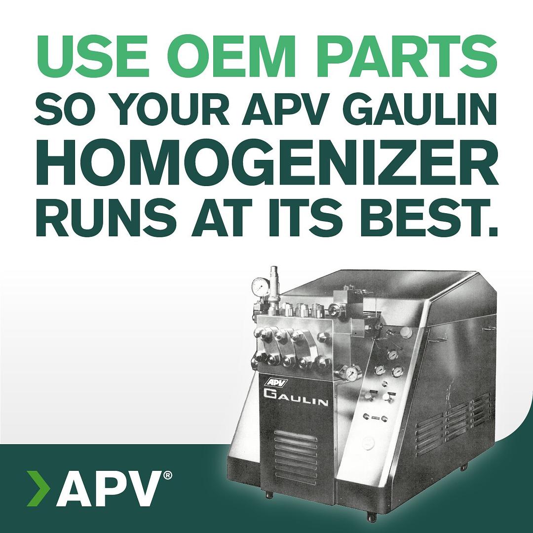Contact Us for your OEM Gaulin Homogenizer Parts