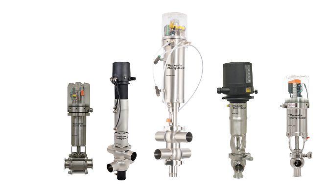 Waukesha Cherry-Burrell sanitary valves