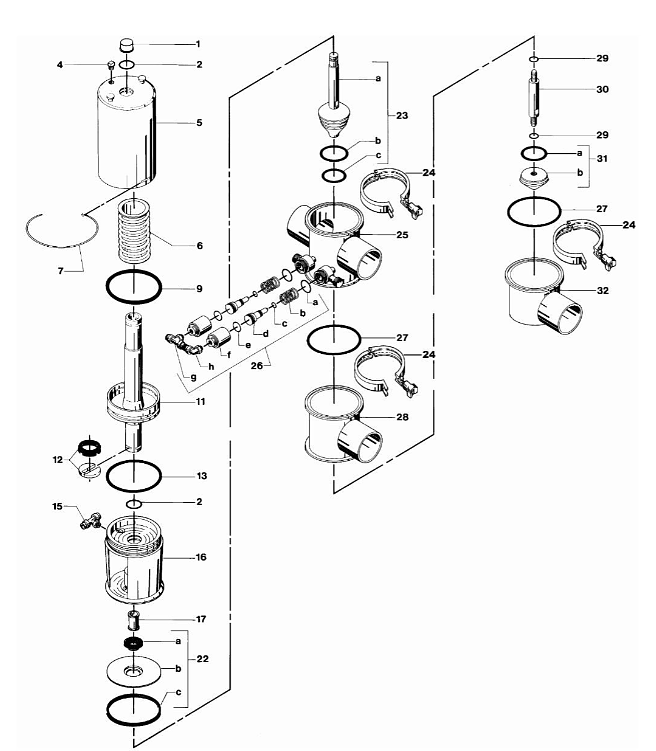 Valve troubleshooting diagram
