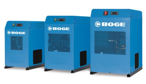 BOGE compressori : nuovi essiccatori tandem e a ciclo frigorifero