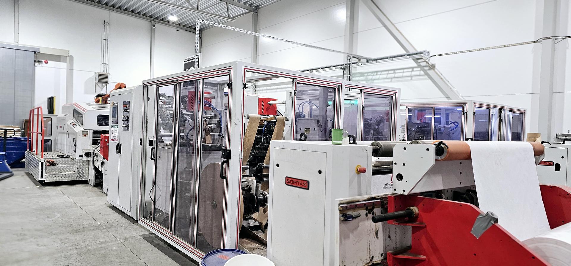 2021 SOMTAS TC 18-46 Flat Handle Paper Bag Machine for Sale