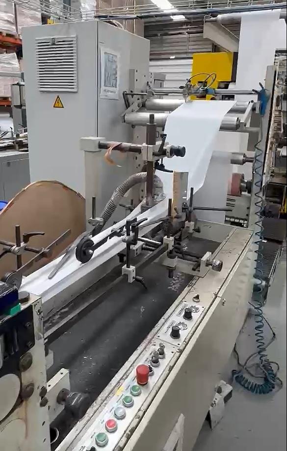 Used 2017 Holweg RX10 Flat & Gusseted Paper Bag Production with In-Line 4-Color Flexo Printing | For sale
