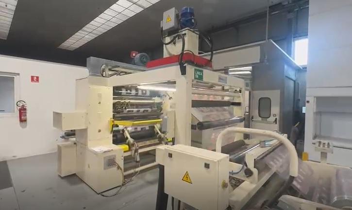 Available for sale a Pre-owned LAEM TR 305/06 Slitting and Rewinding Machine