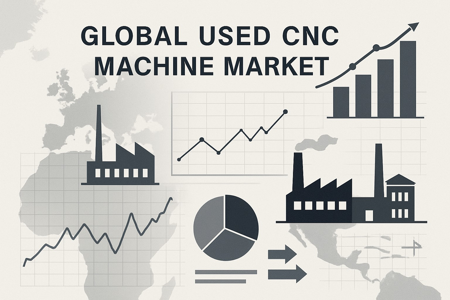 Used CNC Machines: A Market Comparison Across the Netherlands, Spain, Colombia, and the USA