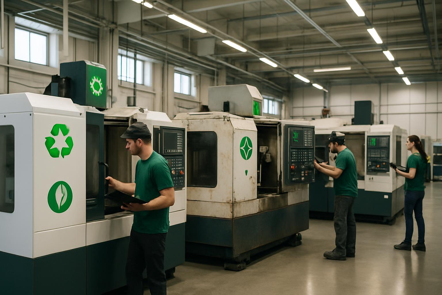 The Gear Shift to Green: How Second-Hand CNC Machines Drive the Circular Economy