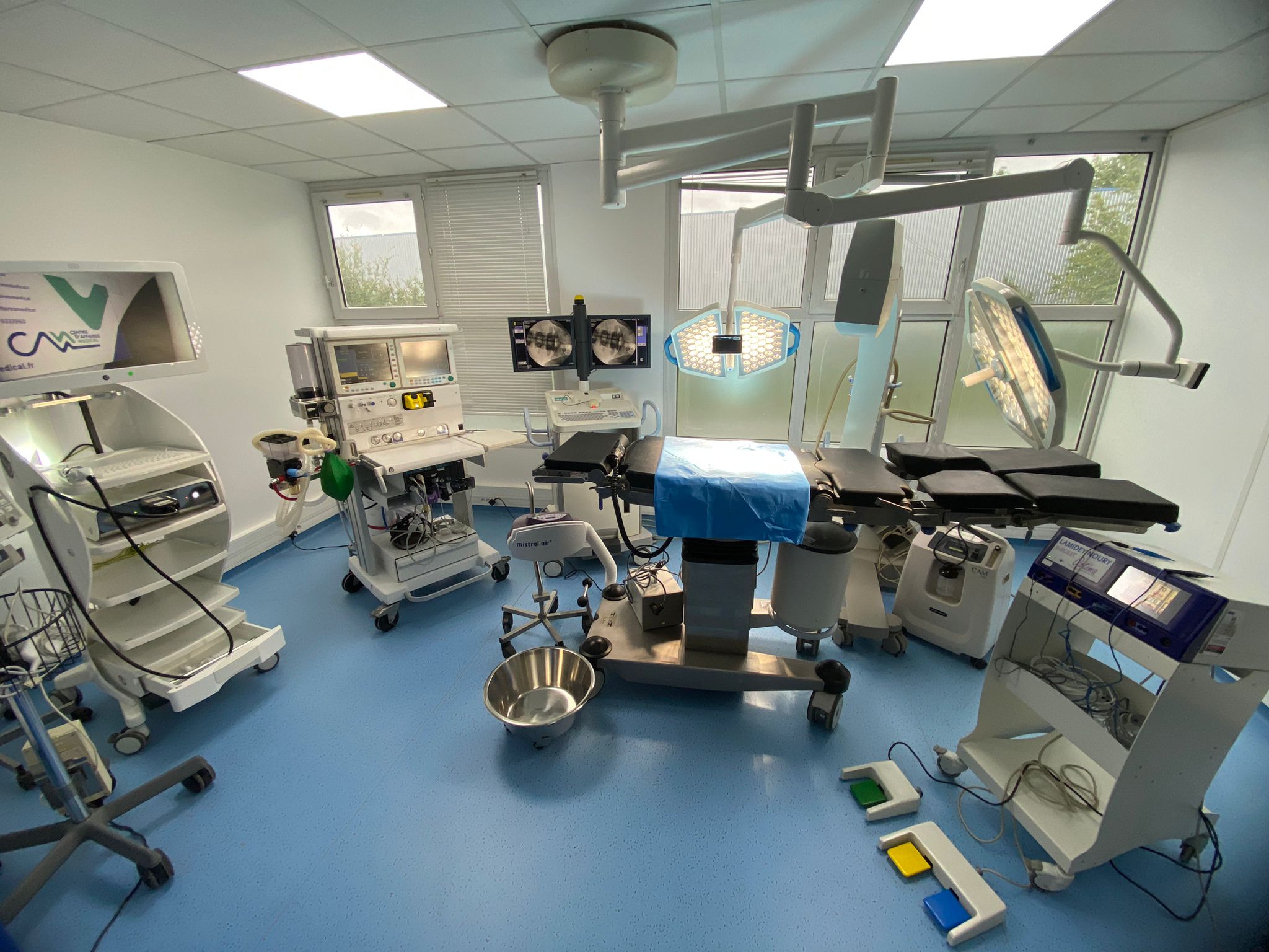 Lieux de tournage : Décors hospitalier au Centre d'Affaires Médical