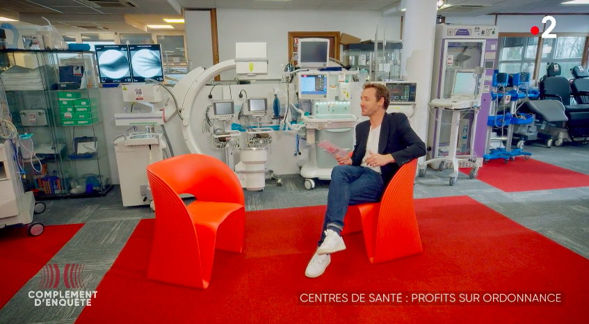  Quand France 2 tourne son émission "Complément d'enquête" dans les locaux du CAM