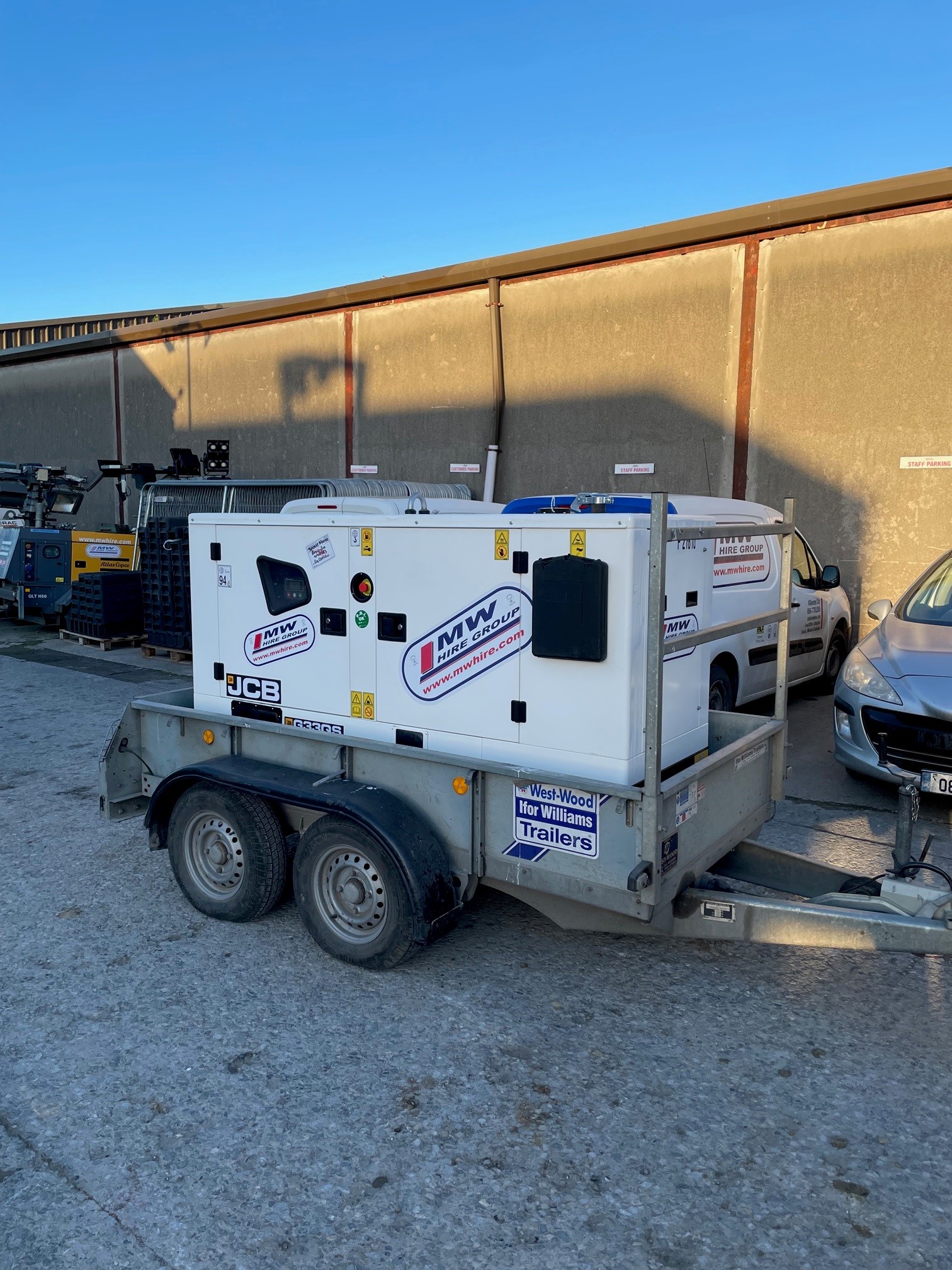 JCB G33QS Silent Generator SOLD.... Collected by the customer in our Kilkenny Depot 