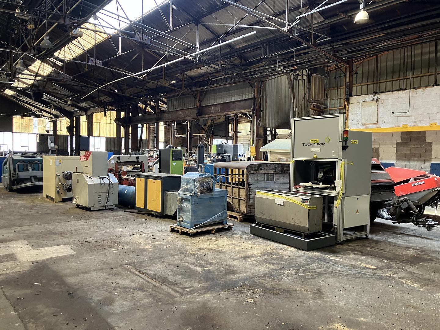 Vente Aux Enchères de Machines Outils de Fonderie All Metal Decazeville/Albias