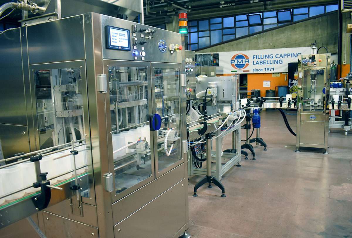 Filling and capping machines for cosmetic sector: PMR best modules