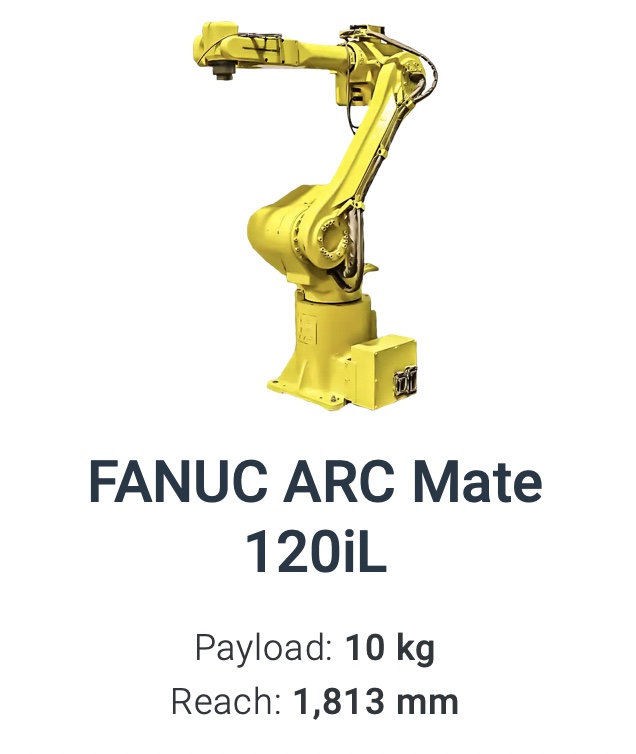 Fanuc Arc Mate 120iL Data Sheet