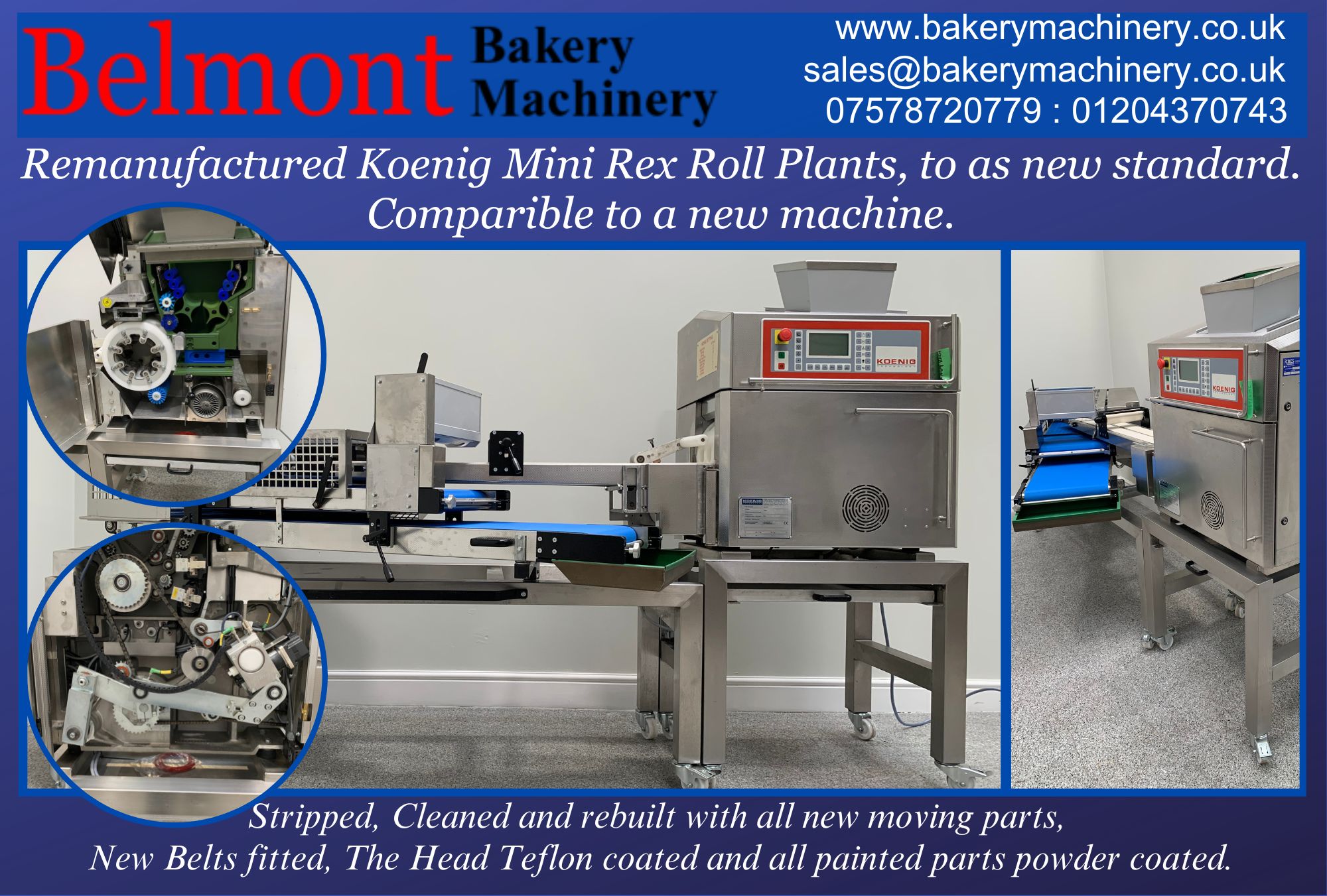 Remanufactured Koenig Roll Plants
