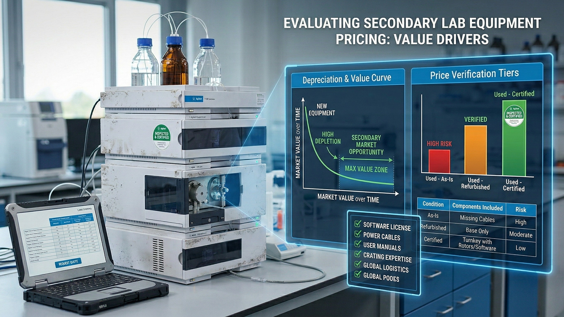 How to Evaluate Pricing for Secondary Lab Equipment: A Buyer’s Guide