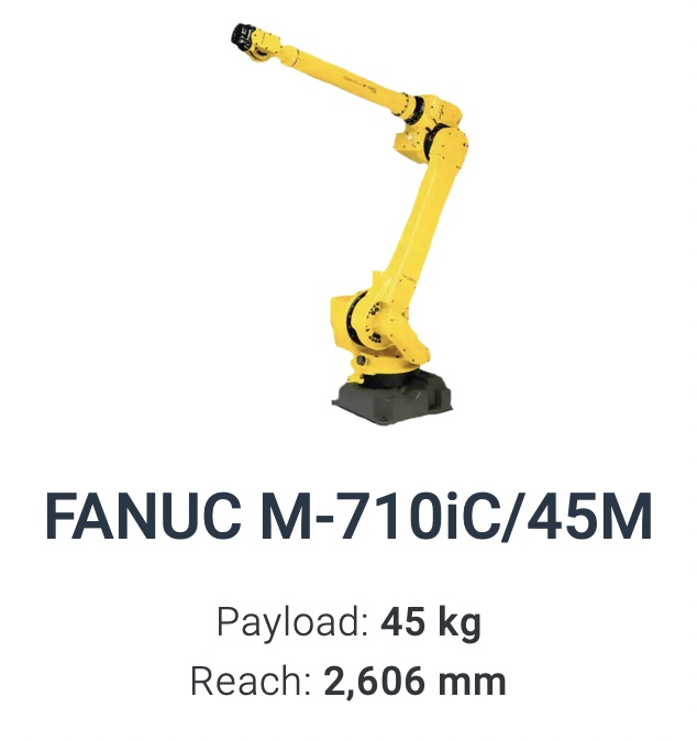 Fanuc M-710iC/45M Data Sheet
