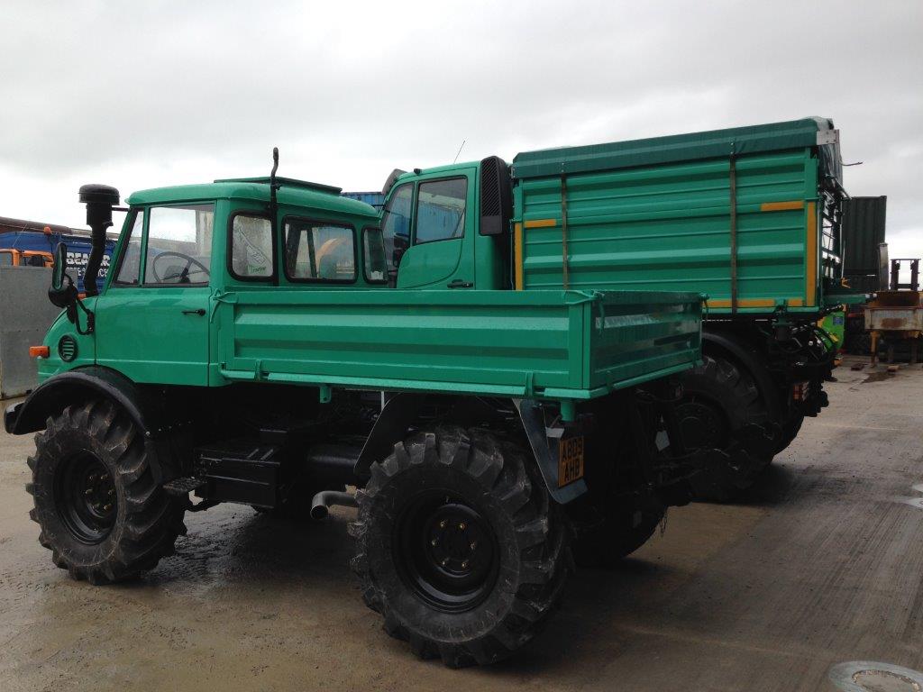 UNIMOGS 30 YEARS APART 200HP GAIN