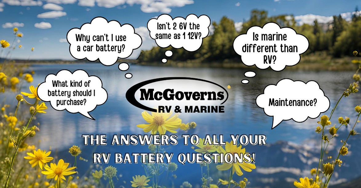 First Time RVers - Batteries