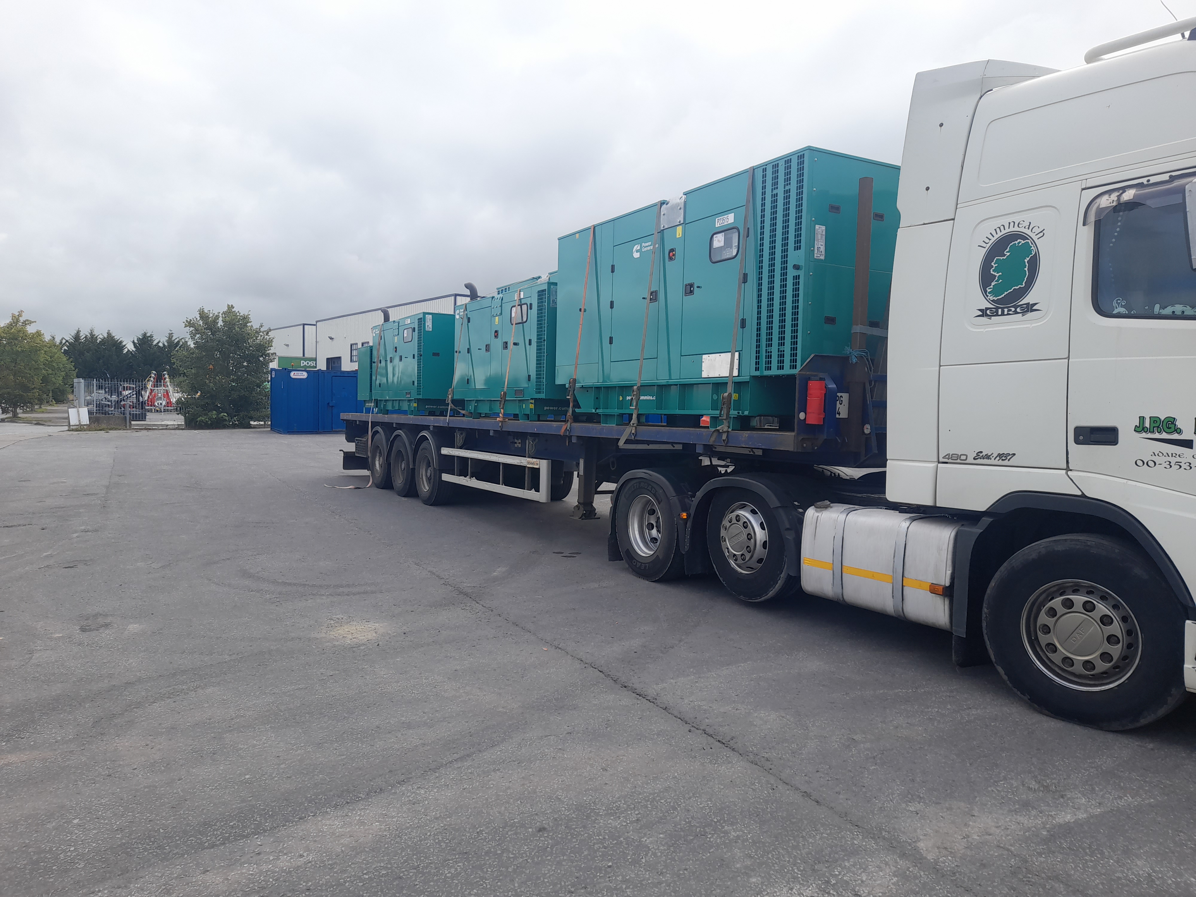 Another Full load of Generators heading to customers in the Munster area