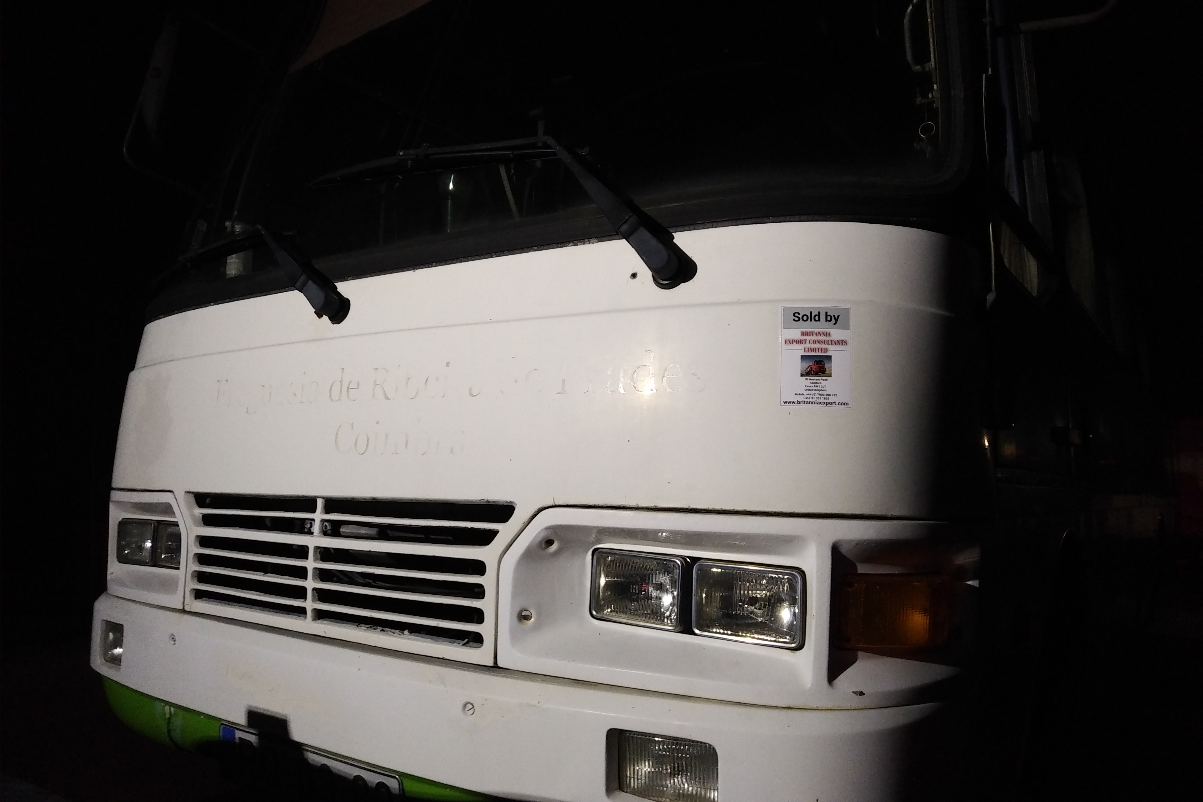 Transport & Delivery of Toyota Coaster 14B minibus to Port. Shipping to Pointe Noire - Congo.