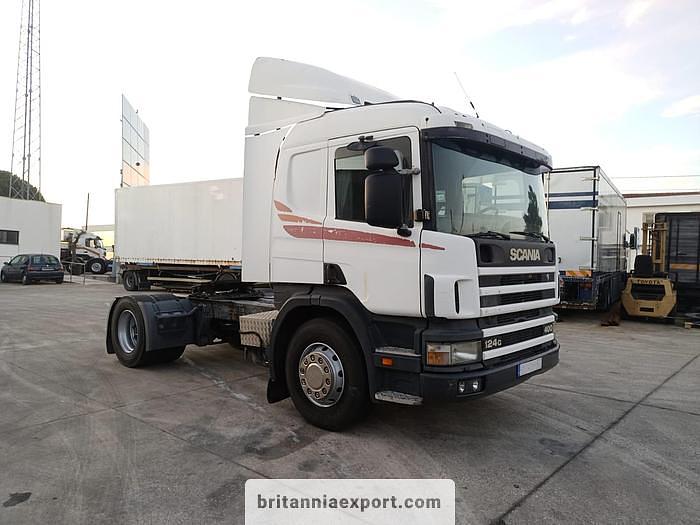 Left Hand Drive Scania P 124G 400 4×2 Tractor Unit for Export