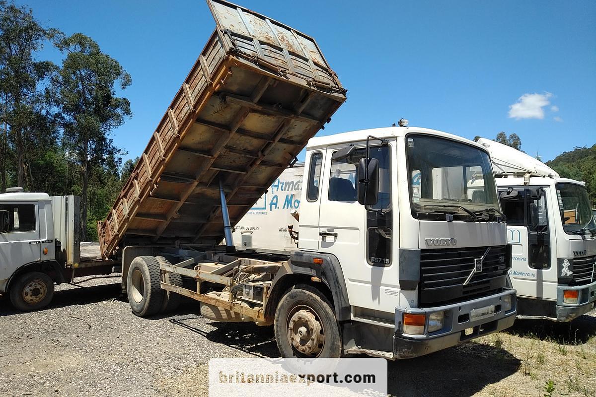 Volvo FS7 260 Intercooler 3 Way Tipper for Sale – Left Hand Drive 1994 Manual Pump Export Truck