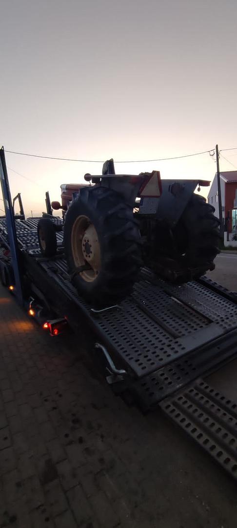 Transport & Delivery of FIAT 640 farm tractor to Port. Shipping to Lagos - Nigeria.