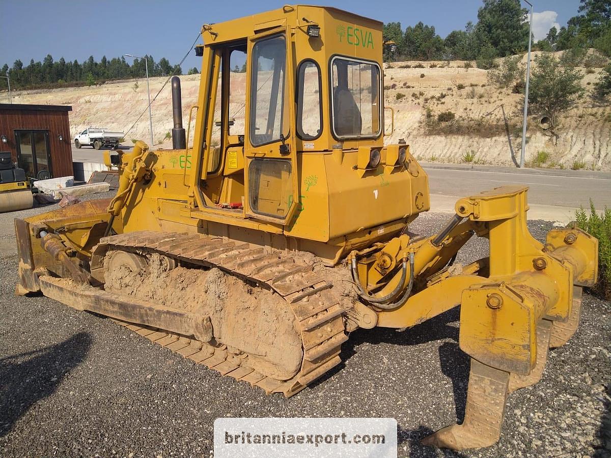 FIATALLIS 581/FD14 Bulldozer with Ripper for Sale – 1990 Crawler Dozer, 4525 Hours 