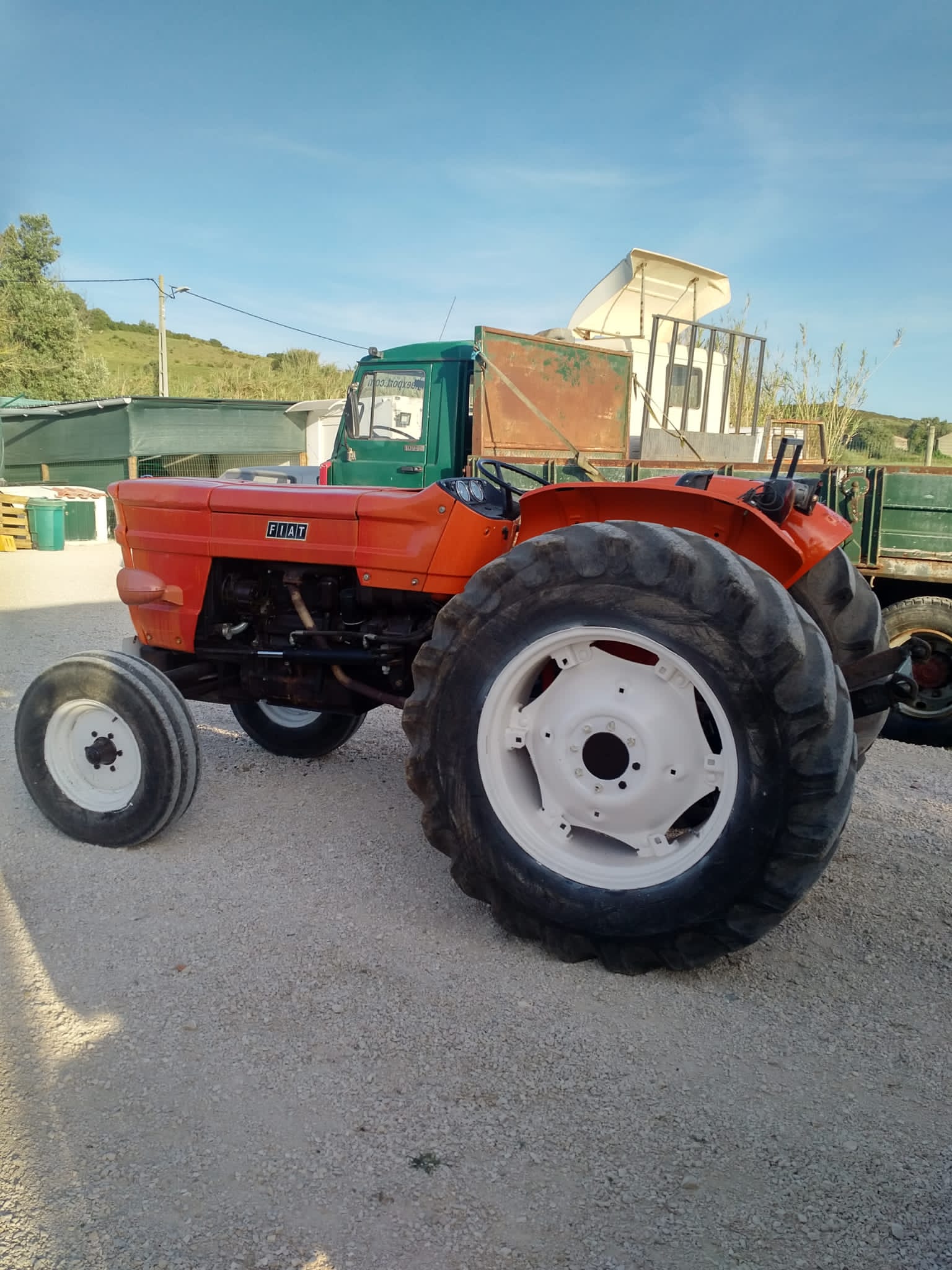 1980 FIAT 640 farm tractor with power steering recently sold to Lagos - Nigeria.