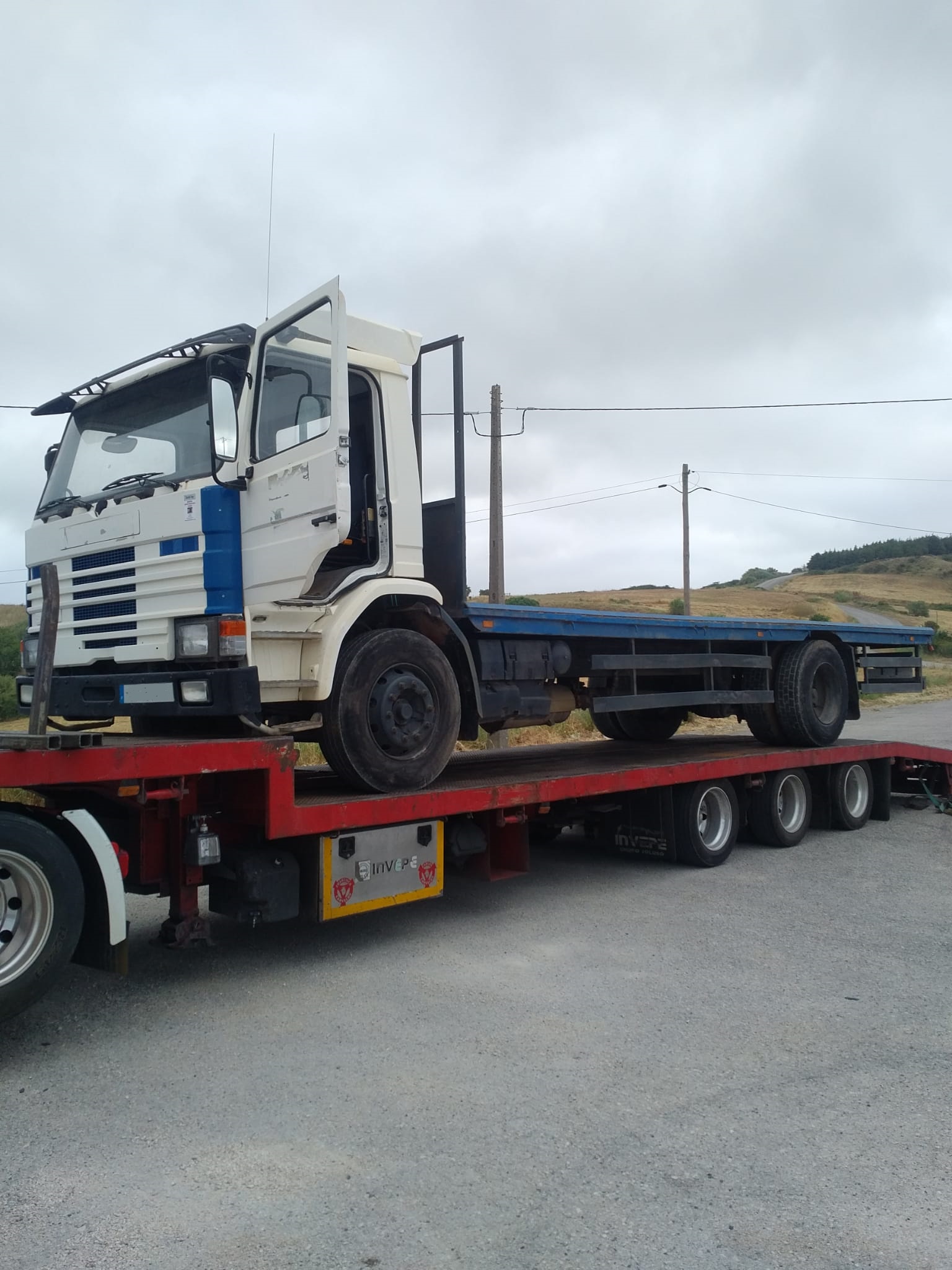 Transport & Delivery of Scania 93M 250 truck to port. Shipping to Lagos - Nigeria.