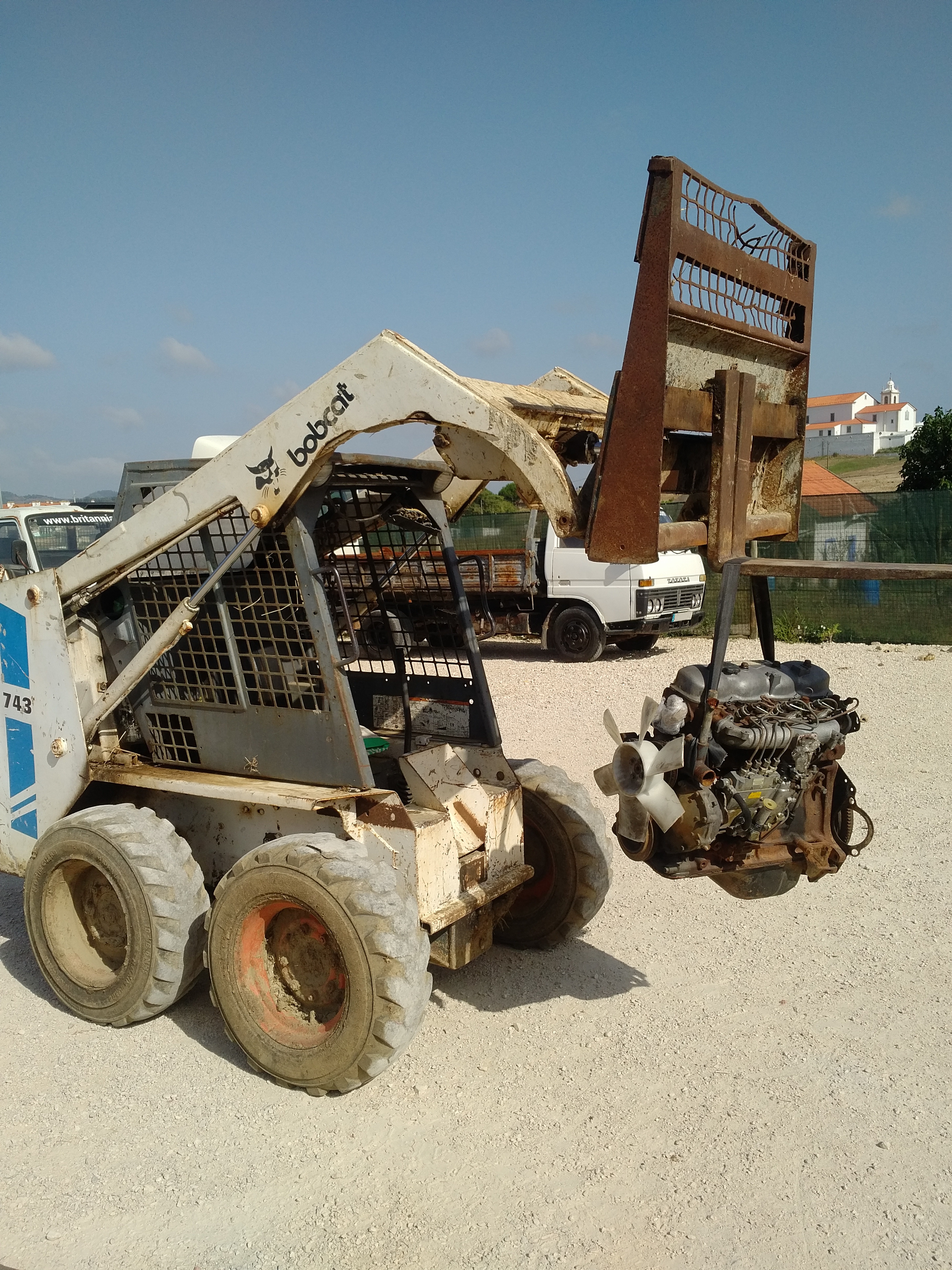 Getting Toyota B engine ready for shipping to Walvis Bay - Namibia.