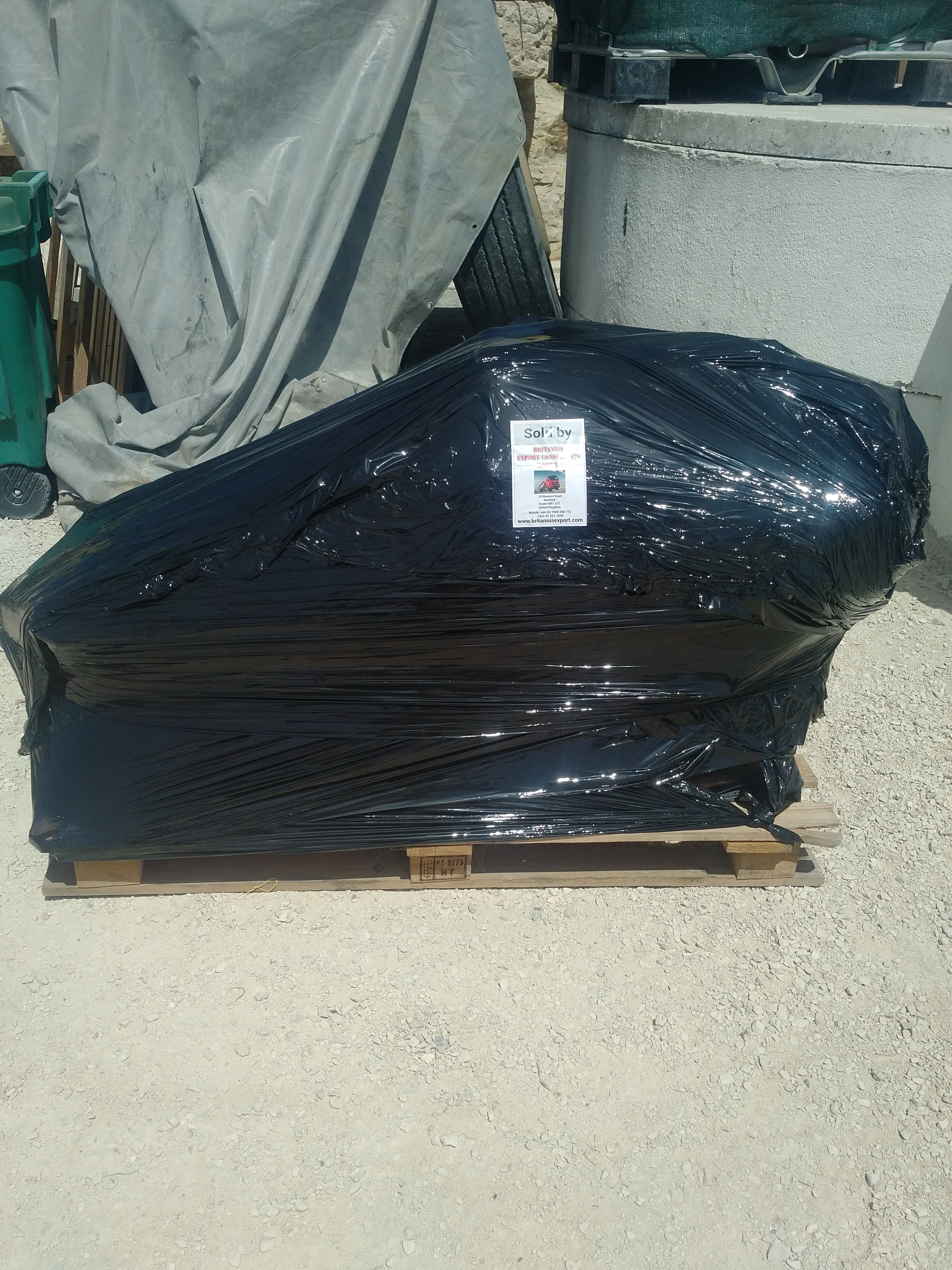 Transport & Shipping of Toyota B engine & gearbox complete to Harare - Zimbabwe.