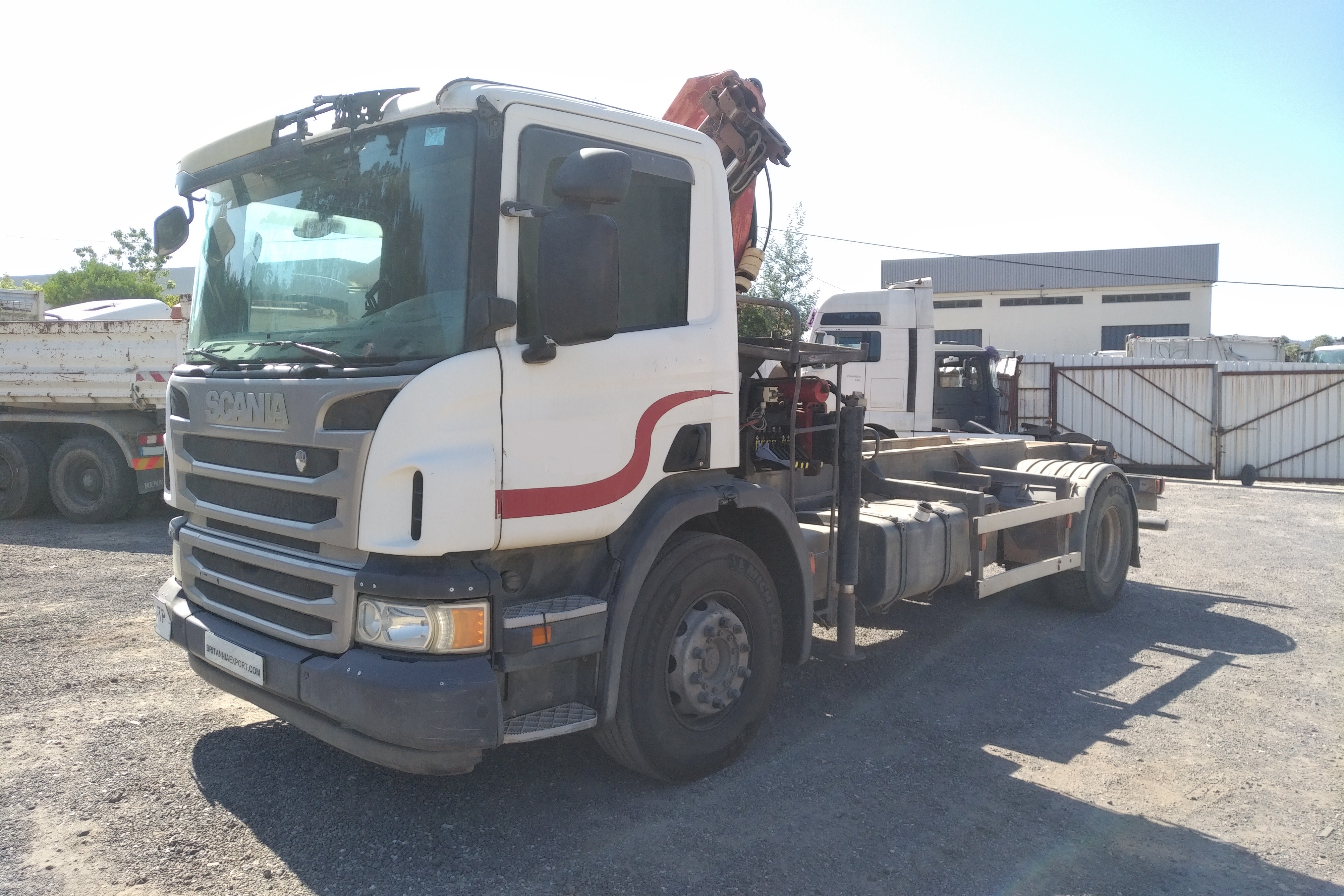 2015 Scania P280 4x2 Palfinger PK7501 Crane Truck for Sale – Export Worldwide