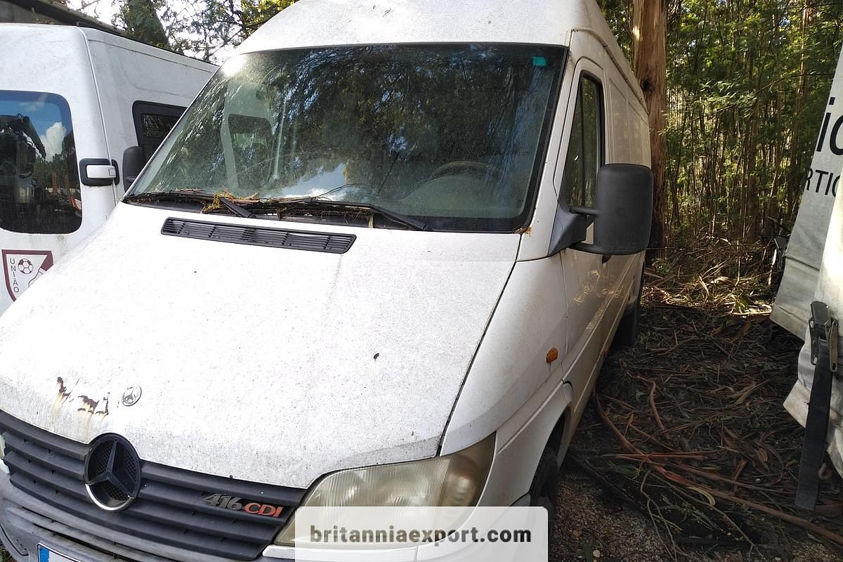 Mercedes-Benz Sprinter 416 CDI for Sale – LHD LWB Twin Wheel Refrigerated Van (Engine Knocking)