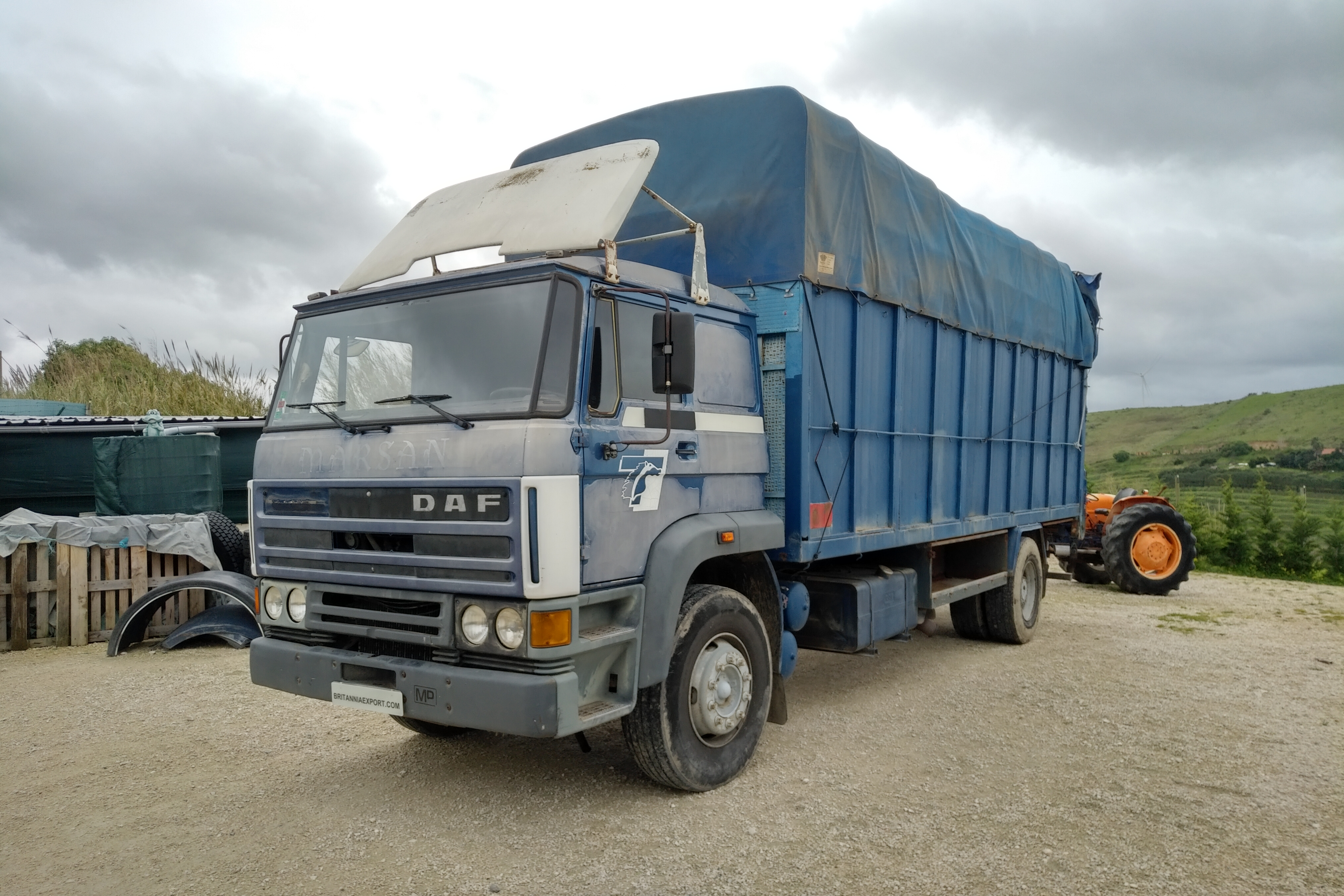 1987 DAF 2500 Turbo 19 ton truck recently sold to Freetown - Sierra Leone.