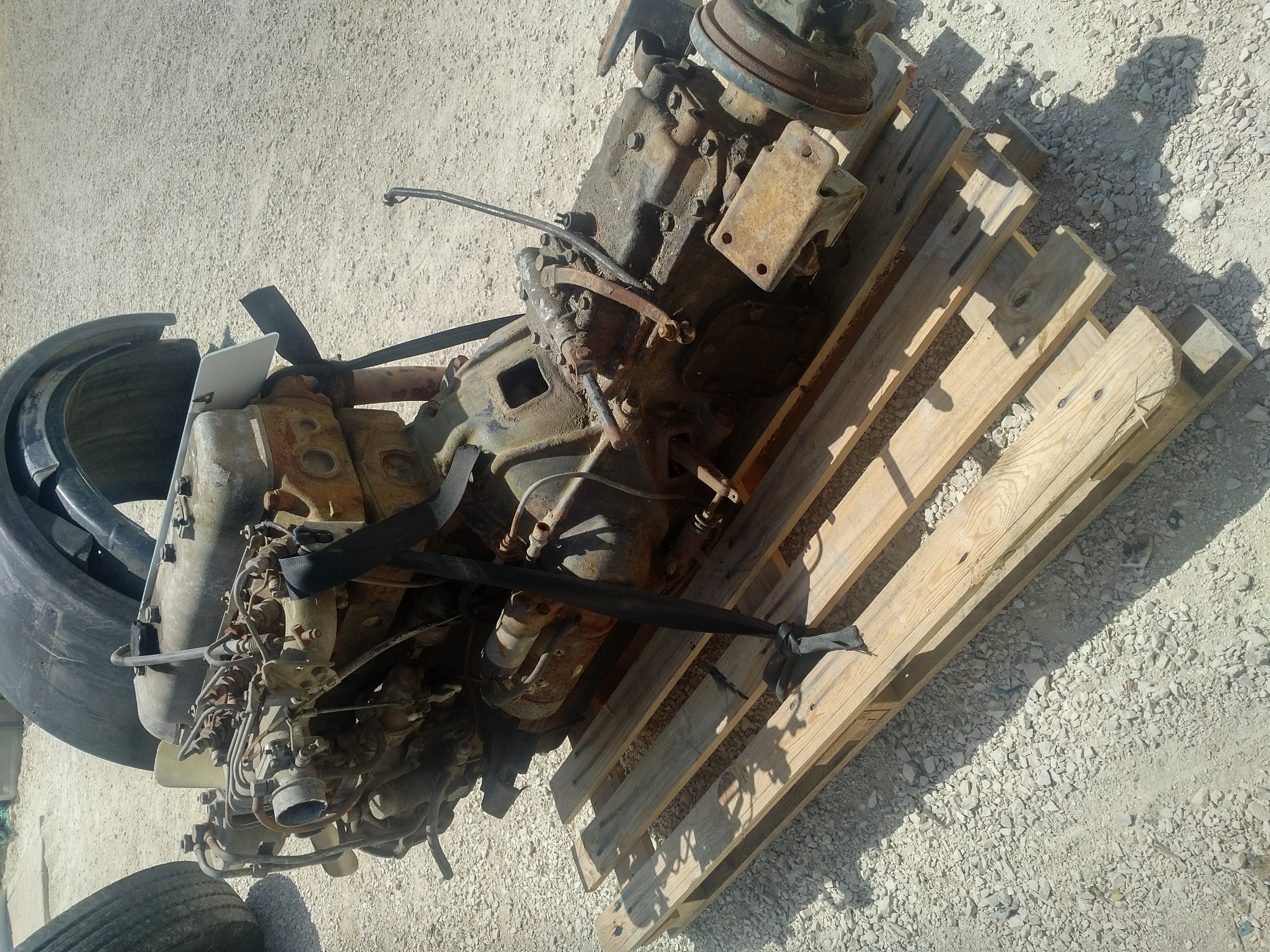 Transport & Shipping of Toyota B engine & gearbox complete to Harare - Zimbabwe.