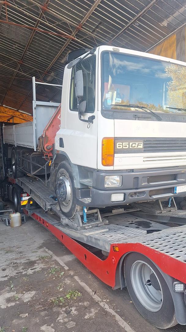 1999 DAF CF65 Dropside Truck with Crane – Transport & Shipping from Poland to Lagos, Nigeria