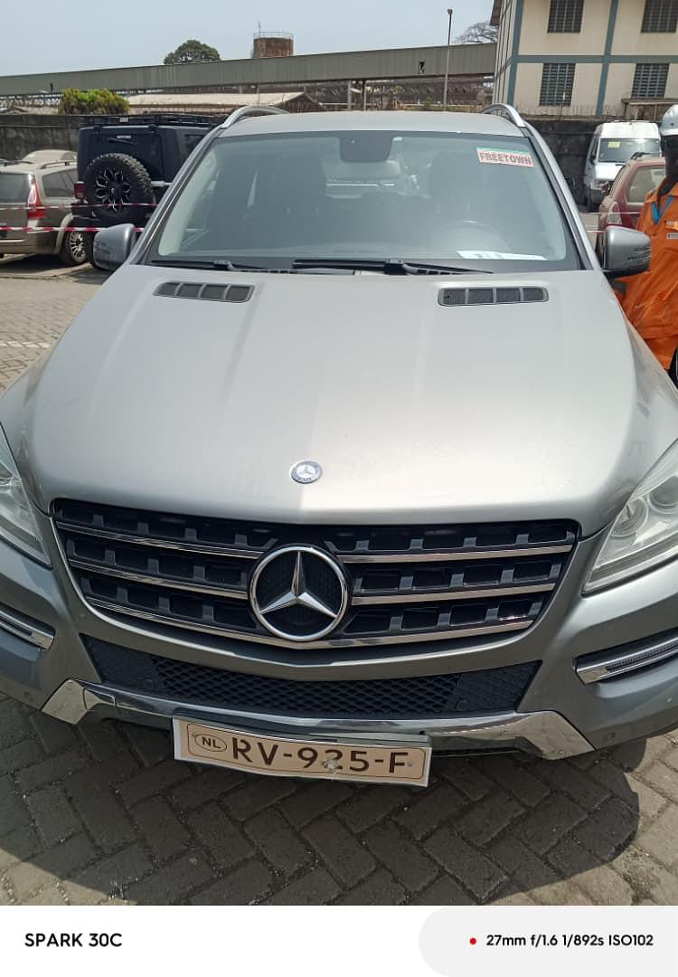 2012 Mercedes-Benz ML250 4MATIC Successfully Shipped to Freetown - Sierra Leone.