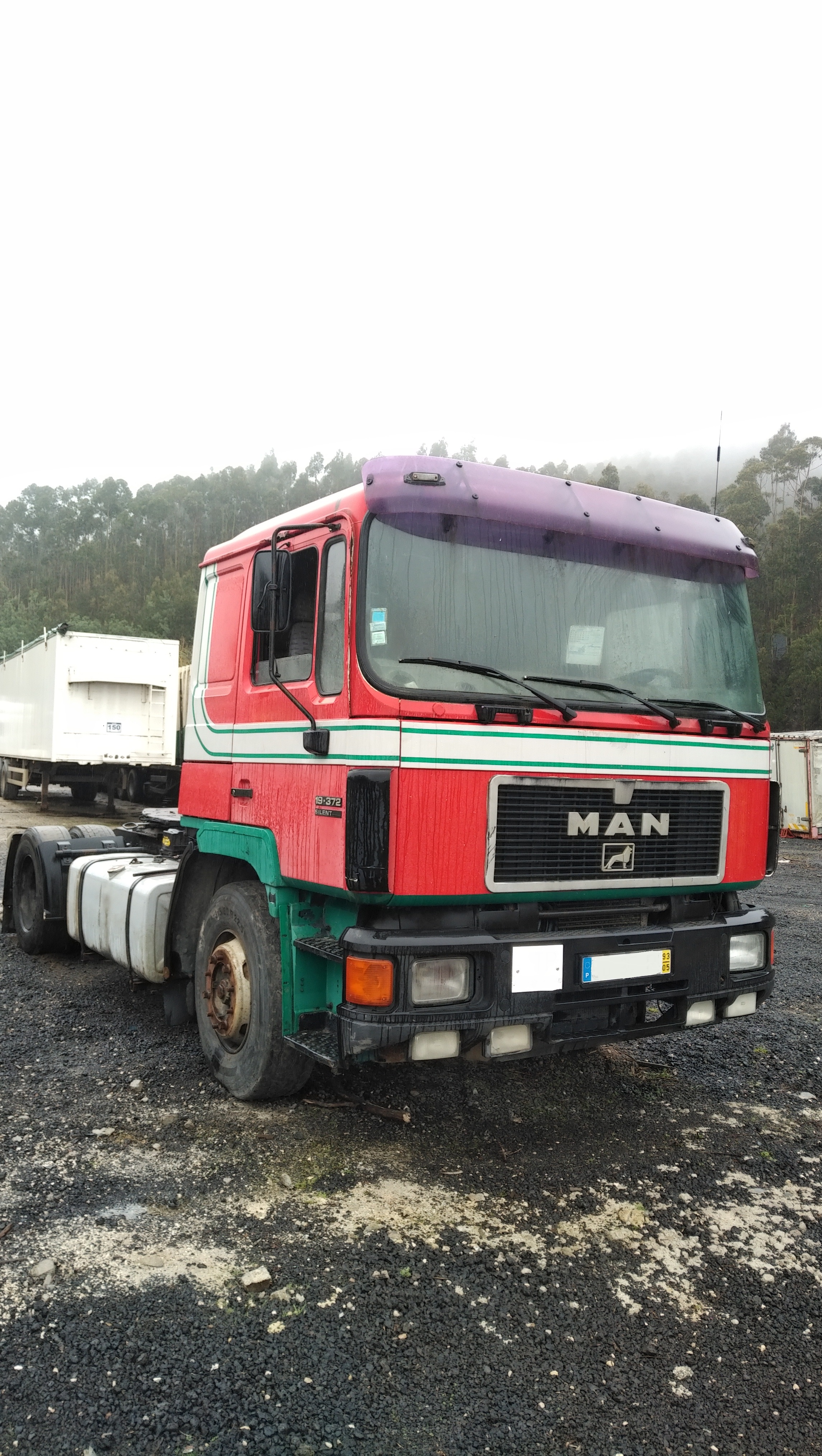 Left hand drive MAN 19.372 ZF manual tractor unit recently sold to Lagos - Nigeria.