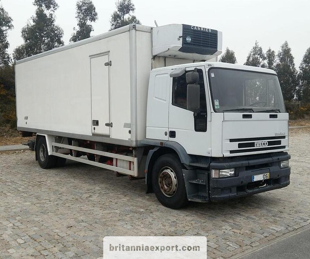 Left Hand Drive Iveco Eurotech 190E27 Refrigerated Truck for Export