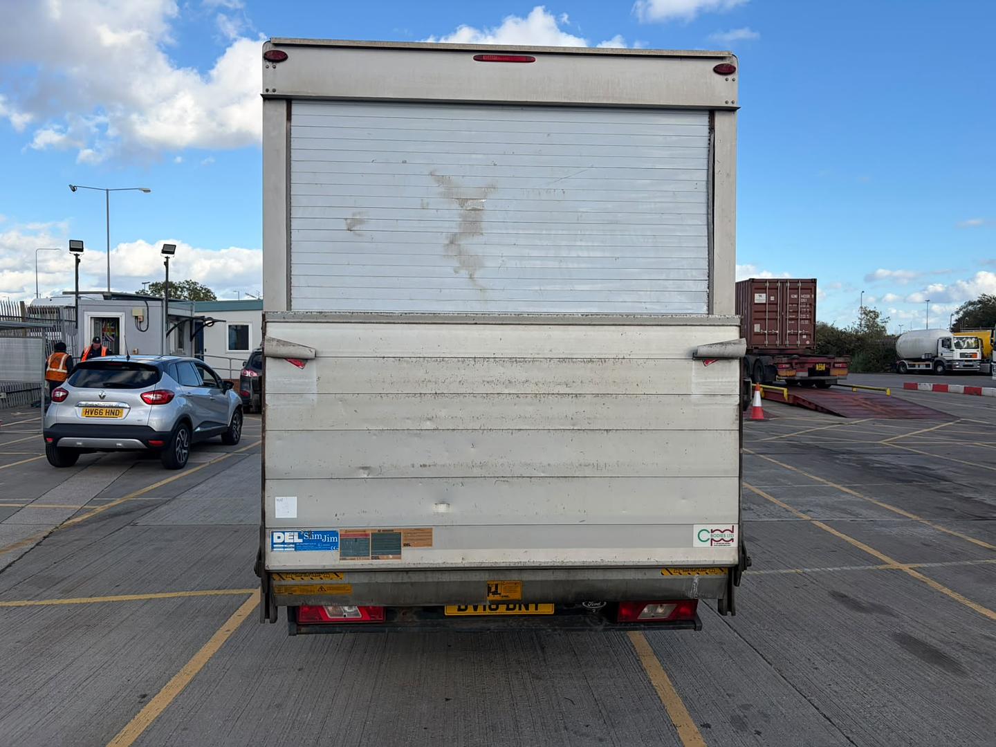 2016 Ford Transit Luton Box Van Shipping from Tilbury UK to Tema Ghana