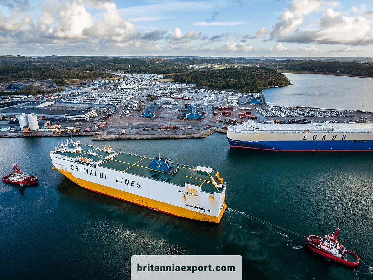 RoRo Shipping from Wallhamn or Gothenburg, Sweden to West Africa - Truck, Vehicle & Machinery Shipping Guide