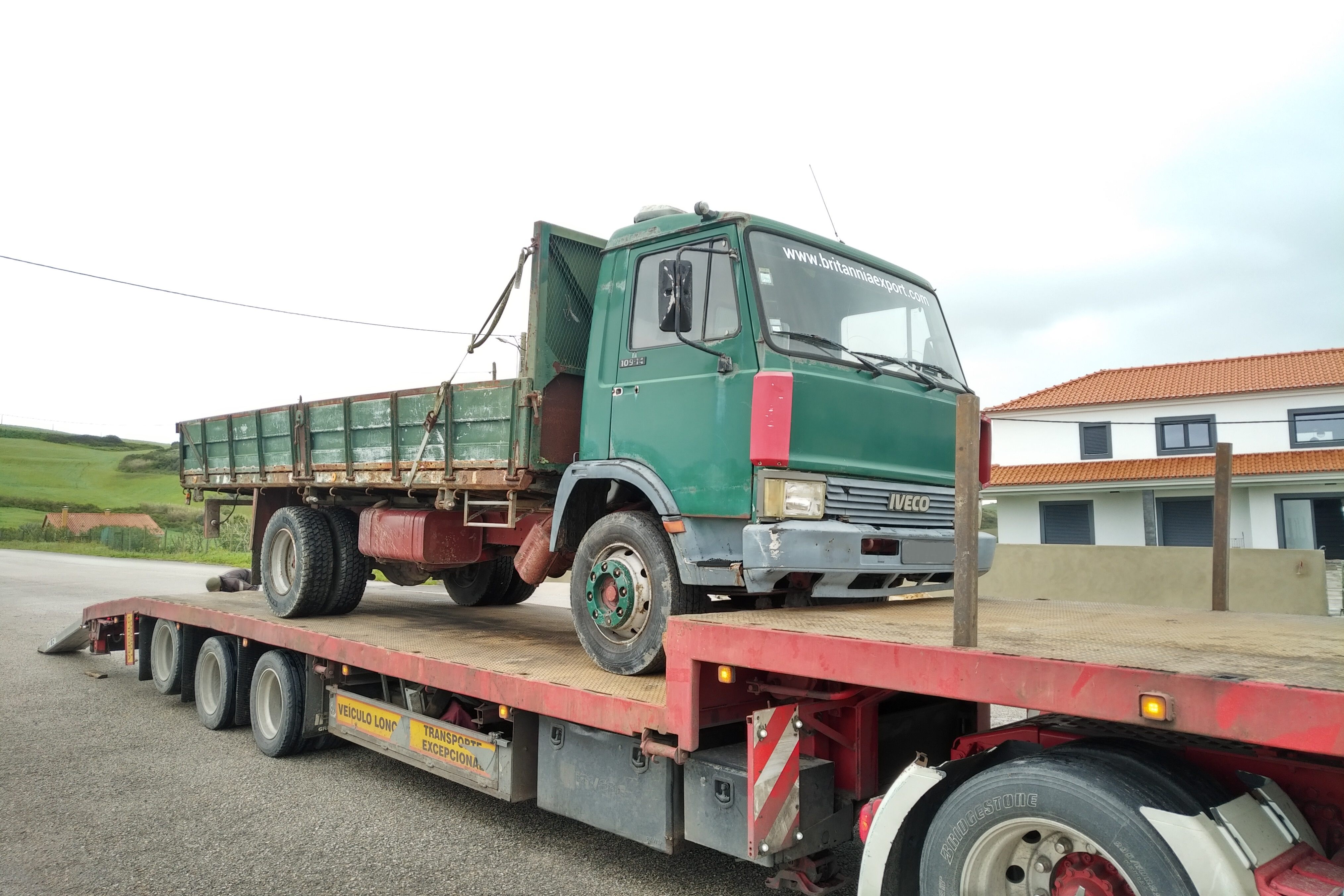 Transport & Delivery of 1989 Iveco Zeta 109-14 to Port. Shipping to Conakry - Guinea.
